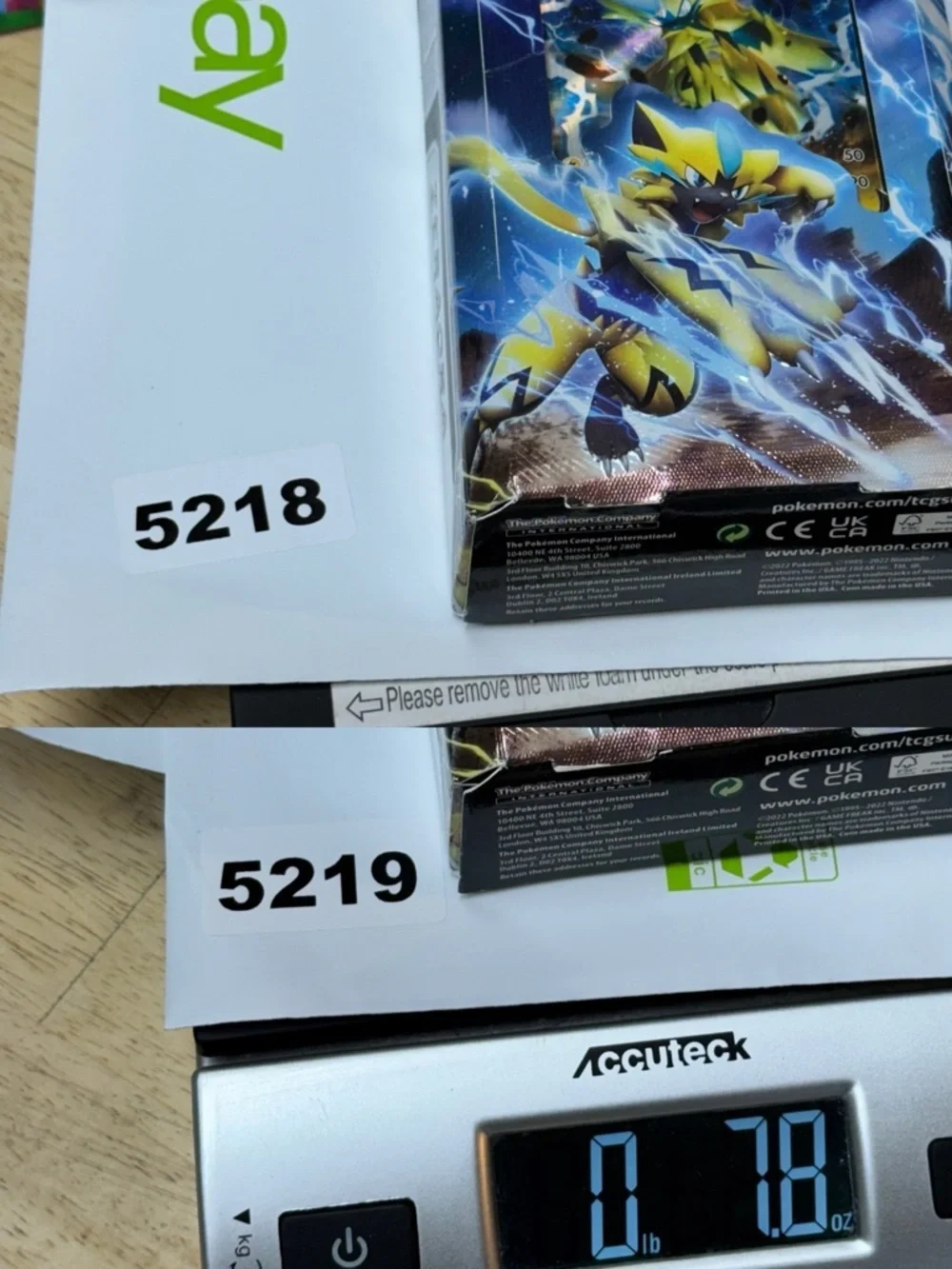 Pokémon TCG Zeraora V Battle Deck Lot of 2 Factory Sealed New Starter Deck